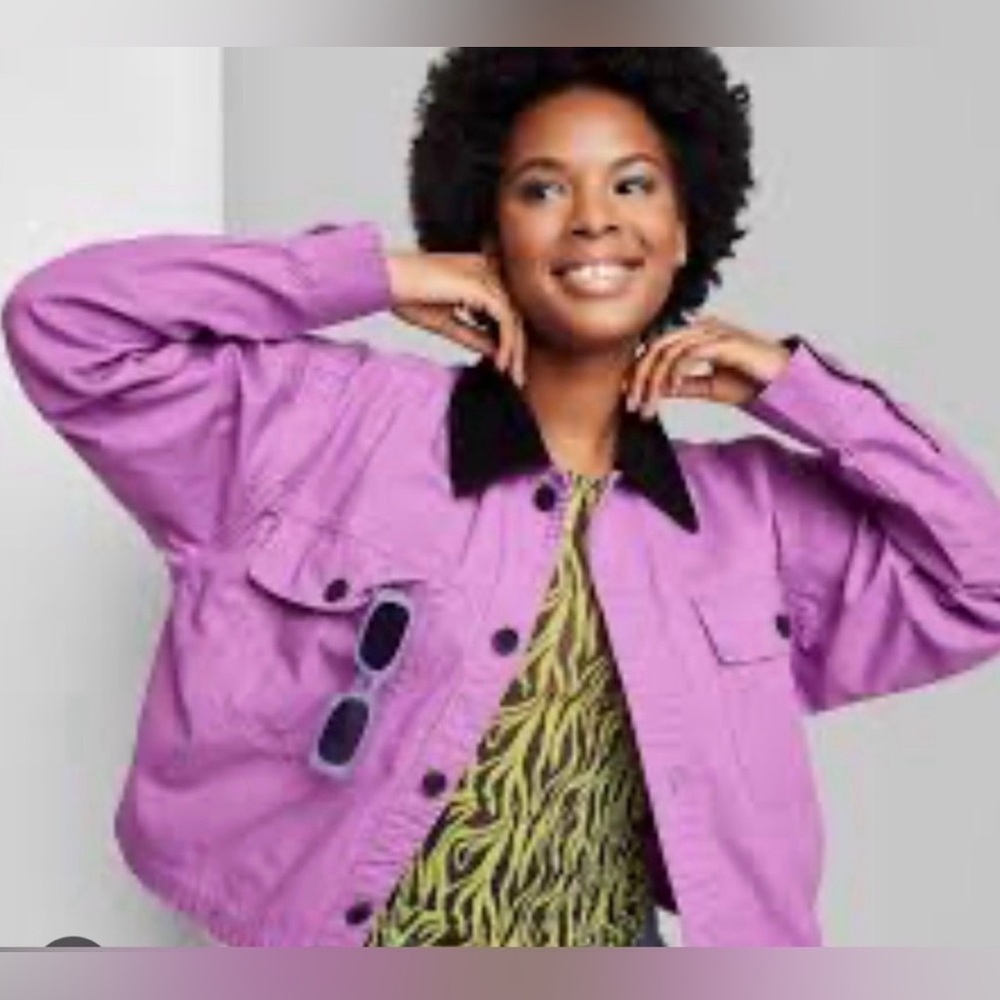 Wild Fable Women's Purple Jacket XL